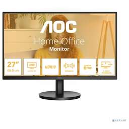 AOC LCD 27" U27B3A Black {IPS 3840x2160 60Hz 4ms 178/178 350cd 2xHDMI2.0 DisplayPort1.4 MM}