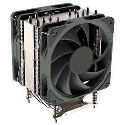 ALSEYE Вентилятор для процессора R26 CPU type: LGA1700 Electric voltage: 12 v Product size: 120mm*104mm*155mm Fan speed: PWM 1000-2520RPM Noise value: 28dBA (MAX) Air volume: 92CFM (MAX) Fan connector: 4pin PWM Bearing type: double ball bearing Heatpipe Quantity: 6 TDP: 280 W Material: Copper base + aluminum fin +6 heat pipe