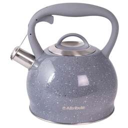 ATTRIBUTE AKG003-ST Чайник GRANITE stone 3л со свистком