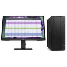 HP Комплект 290 G9 MT i5 12500 (3) 8Gb SSD512Gb UHDG 770/DVDRW FreeDOS GbitEth 180W kb мышь клавиатура черный монитор в комплекте P22 (6D474EA)