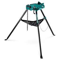 KRAFTOOL TRIBENCH, 1/8″-6″, цепные трубные тиски на треноге (32613-6)