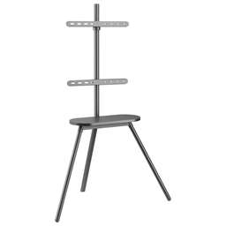 CACTUS Подставка для телевизора CS-ST2844GY темно-серый 43"-65" макс.40кг напольный