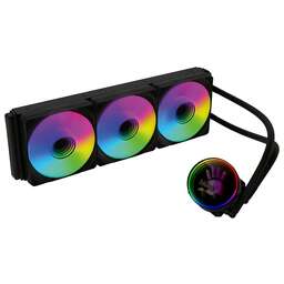 BLOODY Система водяного охлаждения BD-LC360ARGB1 ARGB Soc-AM5/AM4/1200/1700/1851 черный 4-pin 22-35dB Al+Cu LCD 300W 1500gr Ret (BD-LC360ARGB1-BK)