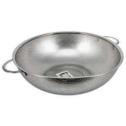 РОССИЯ 4708 Дуршлаг металл с двумя ручками 28см