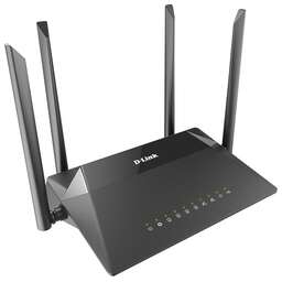 D-LINK Роутер беспроводной DIR-853/URU/R3A AC1300 10/100/1000BASE-TX/4G ready черный