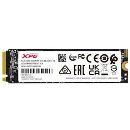 ADATA Накопитель SSD PCI-E M2 2280 4000Gb Series GAMMIX S70 PCI-E (AGAMMIXS70B-4T-CS)