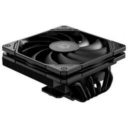 ID-COOLING Вентилятор для процессора IS-67-XT BLACK (Soc AM4/AM5/115x/1200/1700, 120mm, 2200rpm, 32.3 дБ, 150W, PWM 4-pin, Al+Cu) (IS-67-XT BLACK)