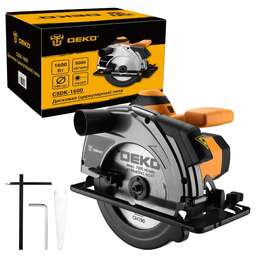 DEKO Дисковая (циркулярная) пила CSDK-1600, 1600Вт, 190мм диск