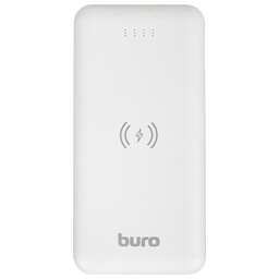 BURO Внешний аккумулятор (Power Bank) BPW10E, 10000мAч, белый [bpw10e10pwt]