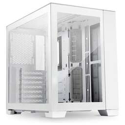 LIAN-LI Корпус ATX Lian Li O11 Dynamic Mini, Midi-Tower, без БП, белый [g99.o11dmi-s.00]
