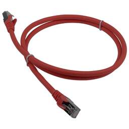 LANMASTER Патч-корд LAN-PC45/S6A-2.0-RD FTP RJ-45 вил.-вилка RJ-45 кат.5E 2м красный LSZH (уп.:1шт)