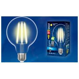 UNIEL (UL-00004862) LED-G95-10W/3000K/E27/CL PLS02WH