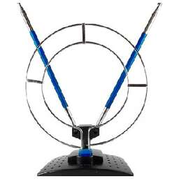 ЭФИР SE-910 DVB-T2/ДМВ+МВ, пассивная с кольцом (синие усы)