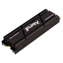 KINGSTON Твердотельный накопитель SSD FURY Renegade SFYRDK/4000G M.2 2280 4TB Client SSD PCIe 4.0 NVMe, 7300/7000, IOPS 1000/1000K, MTBF 1.8M, 3D TLC, 4000TBW, 0.55DWPD, with HEATSINK (5 лет), RTL