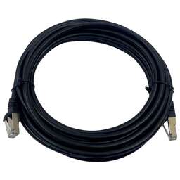 BURO Патч-корд BU-7-5M STP 4 пары cat.7 CCA molded 5м черный RJ-45 (m)-RJ-45 (m)