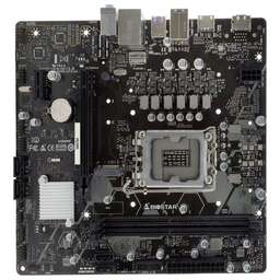 BIOSTAR Материнская плата H610MS Soc-1700 Intel H610 2xDDR4 mATX AC`97 8ch(7.1) GbLAN RAID+HDMI+DP