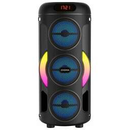DIGMA Музыкальный центр D-MC1721, 10Вт, Bluetooth, FM, USB, micro SD, черный