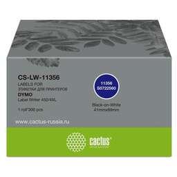CACTUS Этикет-лента CS-LW-11356, для термопечати