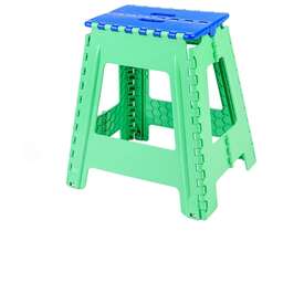 РОССИЯ 100107 Табурет складной, зелёно-синий, 46х43х36 см, 120 кг
