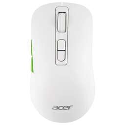 ACER Мышь OMR311 белый оптическая 2400dpi беспров. BT/Radio USB 7but (ZL.MCECC.034)