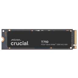 CRUCIAL Твердотельный накопитель SSD T710 1TB PCIe Gen5 NVMe 2280 M.2 SSD CT1000T710SSD8
