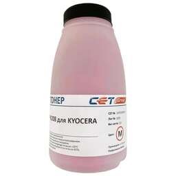 CET Тонер PK208, для Kyocera Ecosys M5521cdn/M5526cdw/P5021cdn/P5026cdn, пурпурный, 50грамм, бутылка