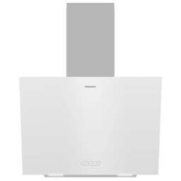 HOTPOINT Встраиваемая вытяжка HPHV 62FLT WH, управление сенсорное, белый [1957438]