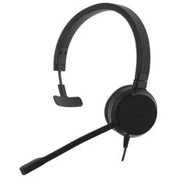 JABRA Наушники с микрофоном Evolve 30 II HS черный/красный 1м накладные оголовье (14401-20)
