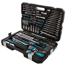 GROSS Набор инструментов, 1/4", 1/2", CrV, 120 зубьев, 115 предметов 14152