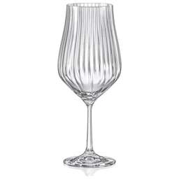 CRYSTALEX CR550101TO Набор бокалов для вина TULIPA OPTIC 6шт 550мл