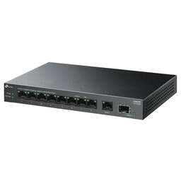 TP-LINK Коммутатор LS1210GP (L2) 9x1Гбит/с 1SFP 8PoE 61W неуправляемый