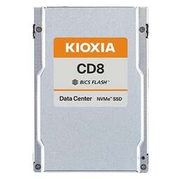 TOSHIBA SSD накопитель Kioxia CD8-R 1.92ТБ, 2.5", PCIe 4.0 x4, NVMe, PCIe [kcd8xrug1t92]