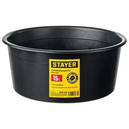 STAYER STRONG, 15 л, круглый строительный таз (06098-15)