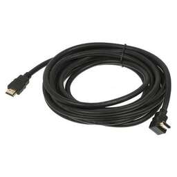 NONAME Кабель аудио-видео HDMI (m) (Г-образный) - HDMI (m), ver 1.3, 5м, черный