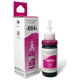 NV PRINT Чернила NVP T6643 (NV-C13T66434A) для аппаратов Epson (70 ml) Magenta (в коробке) совместимые