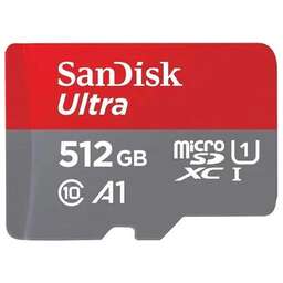 SANDISK MicroSDXC Ultra class 10 UHS-1 A1 512Gb SDSQUAC-512G-GN6MA