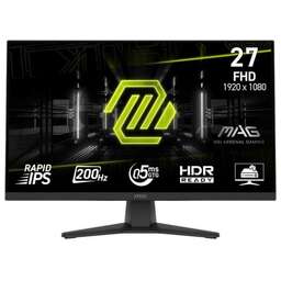 MSI Монитор 27" MAG 272F, 16:9, IPS, FHD, 0,5ms, 300cd, 200Hz, HDMI, DP