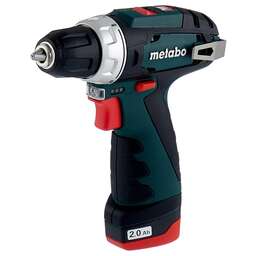 METABO Дрель-шуруповерт Powermaxx BS Basic Set, 2Ач, с двумя аккумуляторами [600080710]