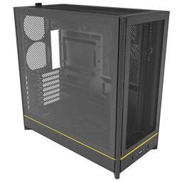 MONTECH Корпус HS01 черный без БП ATX 11x120mm 2x140mm 2xUSB3.0 audio bott PSU