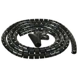 BURO Кабельный органайзер BHP CG202B Spiral Hose 20x2000mm Black