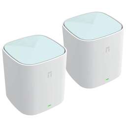 NETIS Бесшовный Mesh роутер Neme X30S (NEME X30S (2 PACK)) AX3000 10/100/1000BASE-TX белый (упак.:2шт)