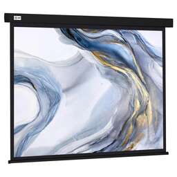 CACTUS Экран 100" 180x180см Wallscreen CS-PSW-180X180-BK 1:1 настенно-потолочный рулонный черный