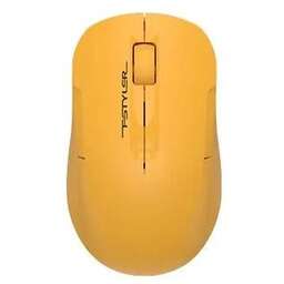 A4TECH Мышь беспроводная Fstyler FG15CS Air2, радио, оптическая, USB, 1200dpi, желтый