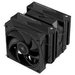 THERMALRIGHT Вентилятор для процессора Cooler Royal Pretor 130 Black / PWM/ all Intel/AMD/ 2 fans/ 6mm*6/ Screws