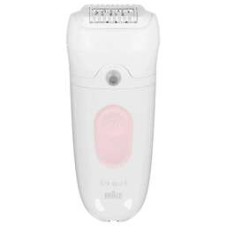BRAUN Эпилятор SE5-000 скор.:2 насад.:1 от аккум. белый