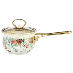 AGNESS КОВШ ЭМАЛИРОВАННЫЙ СЕРИЯ "CELEBRATION" 0,9Л, ДИА 14 СМ 943-081