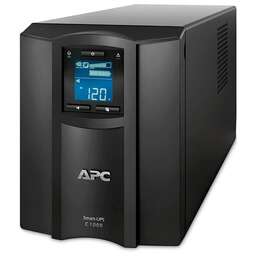 APC Источник бесперебойного питания Smart-UPS C SMC1000IC 600Вт 1000ВА черный