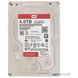 WESTERN DIGITAL 4TB WD Red Pro (WD4003FFBX) {Serial ATA III, 7200- rpm, 256Mb, 3.5"}