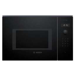 BOSCH Встраиваемая микроволновая печь BEL454MB1F, 25л, 900Вт, черный