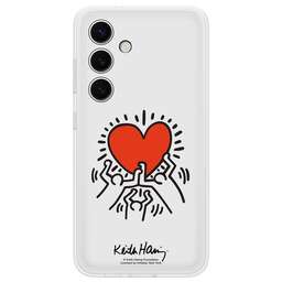 SAMSUNG Чехол (клип-кейс) для Galaxy S24+ Flipsuit Case S24+ белый/прозрачный (EF-MS926CWEGRU)
